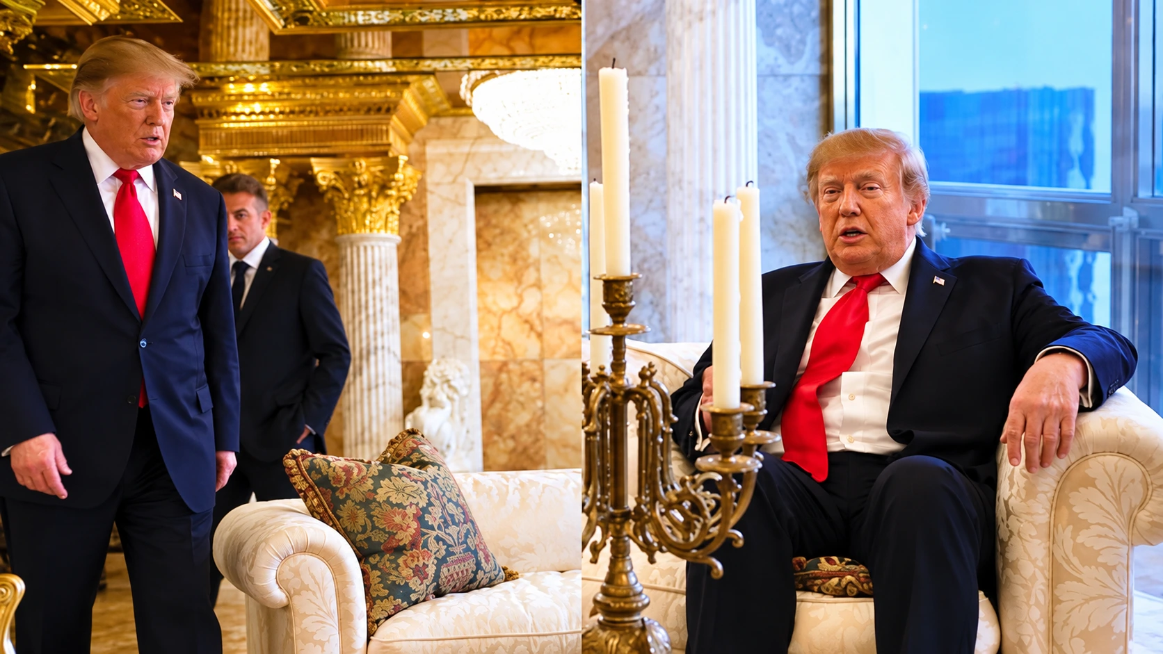 donald-trump-emmanuel-macron-pillow-viral-video